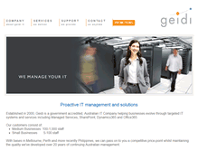 Tablet Screenshot of geidi.com